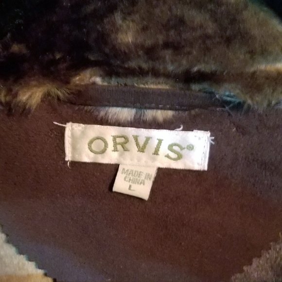 Women's Orvis Shearling Winter Coat - Picture 9 of 12